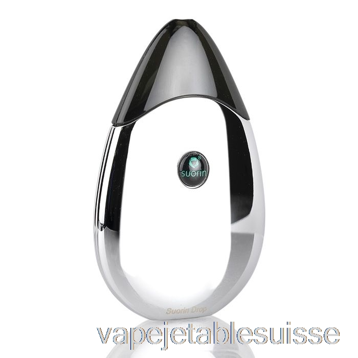 Vape Suisse Suorin Drop Pod Système Argent Chrome